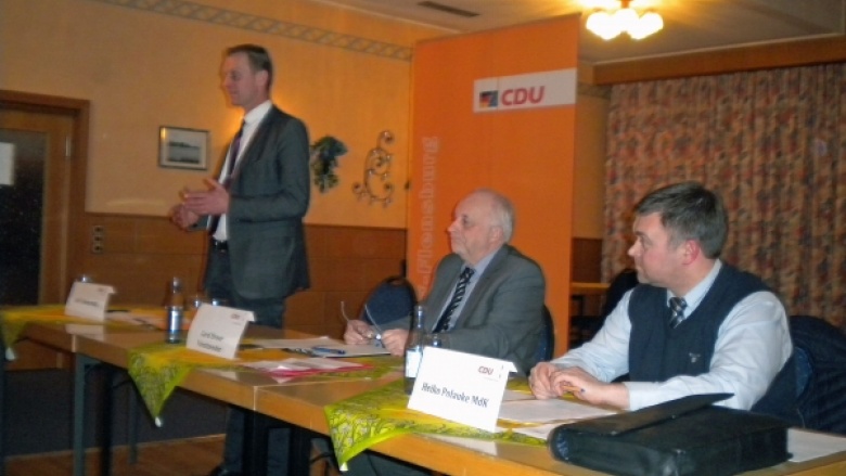 Johannes Callsen zu Gast bei der CDU Sörup