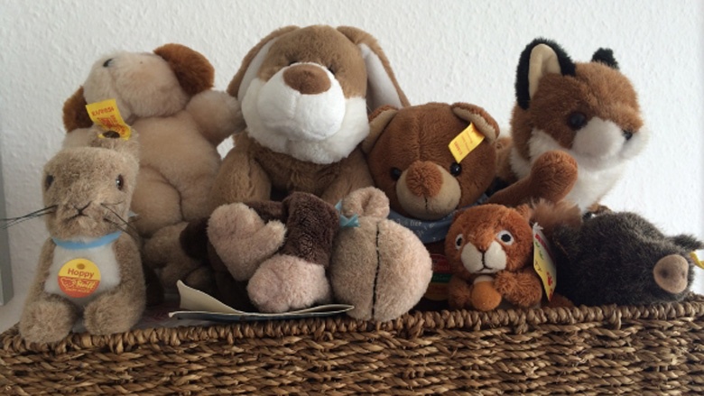 Die ersten Kuscheltiere sind schon da! Die ersten Kuscheltiere sind schon da!
