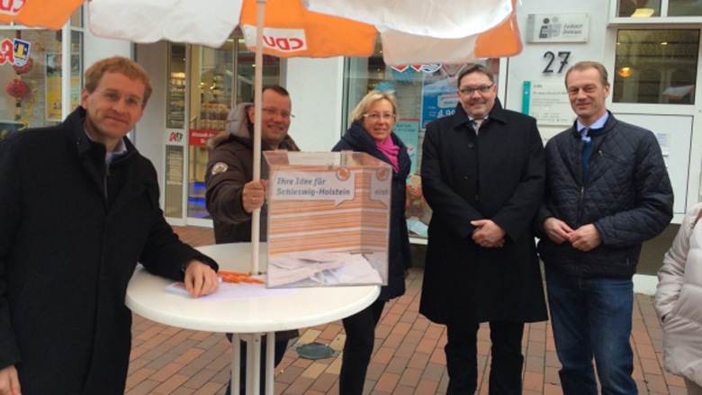 Städtetour der CDU-Programmkommission in Schleswig