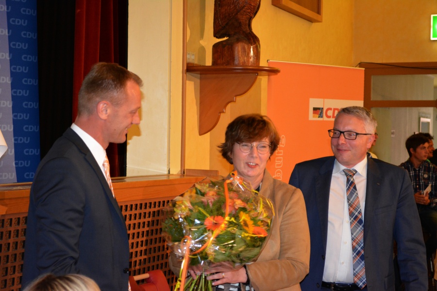 Dank und Glückwunsch an die neue Justizministerin Sütterlin-Waack