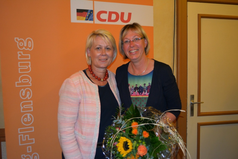 Möchten beide das Bundestagsmandat erringen - Astrid Damerow in Nordfriesland und Petra Nicolaisen in Flensburg-Schleswig